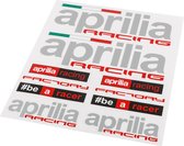 Sticker Set Aprilia Racing 25x20cm