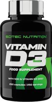 Scitec Nutrition - Vitamin D3 (250 capsules)