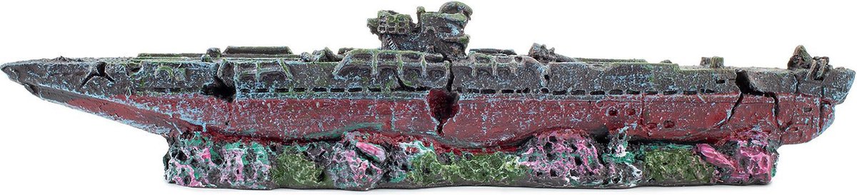 Resin ornament - Happet R095 shipwreck 51,5 cm - 1st - Happet