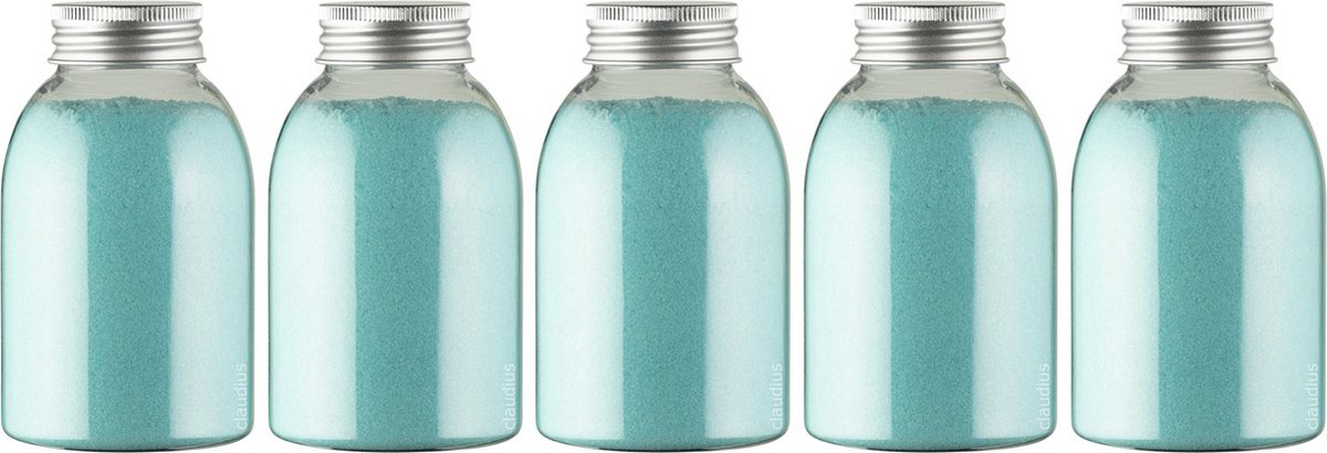 Scrubzout Hamam - 300 gram - fles met aluminium dop - Hydraterende Lichaamsscrub - set van 5 stuks