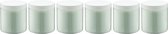 Scrubzout Eucalyptus - 300 gram - Pot met witte deksel - set van 6 stuks - Hydraterende Lichaamsscrub