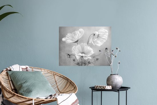 Stickers muraux - Feuille autocollante - Fleurs - Nature morte - Aquarelle - 40x30 cm - Feuille adhésive - Stickers muraux chambre enfant - Papier peint autocollant - Papier peint autocollant - Feuille autocollante