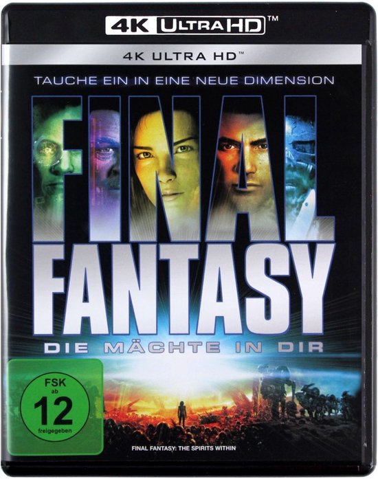 Final Fantasy: The Spirits Within [Blu-Ray 4K]+[Blu-Ray]