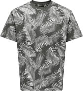 ONLY & SONS ONSPERRY LIFE REG LEAF AOP SS TEE NOOS Heren T-shirt - Maat XL