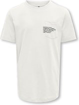ONLY KOBMARINUS S/ S TEE PRINT BOX JRS NOOS T-shirt Garçons - Taille 158/164