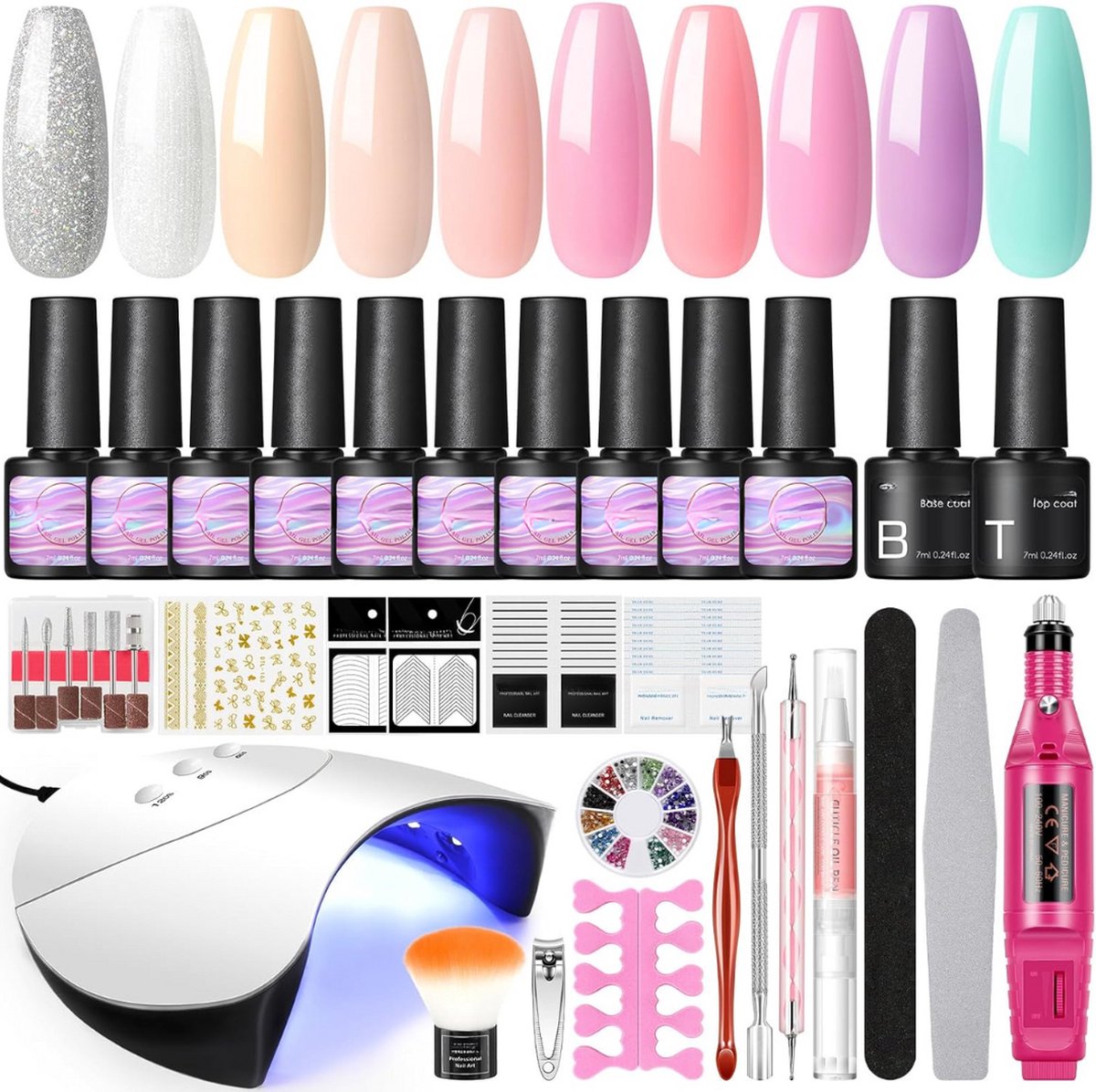 Goedkoopste Elektrische Nagelvijl - Nagelfrees - Electric Nail File - Manicureset - Manicure. Pedicure - Nagelvijl - Nagelboor