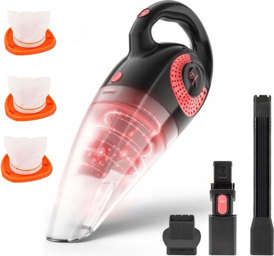 Afbeelding van Moosoo Kruimelzuiger Snoerloos M4 8500PA Rood Review & Ervaringen