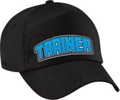 Bellatio Decorations Casquette cadeau pour adultes - entraîneur - noir/bleu - grand entraîneur - sport