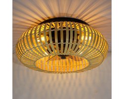 LumenXL – Bamboe plafondventilator met zomer- en winterfunctie – Paco