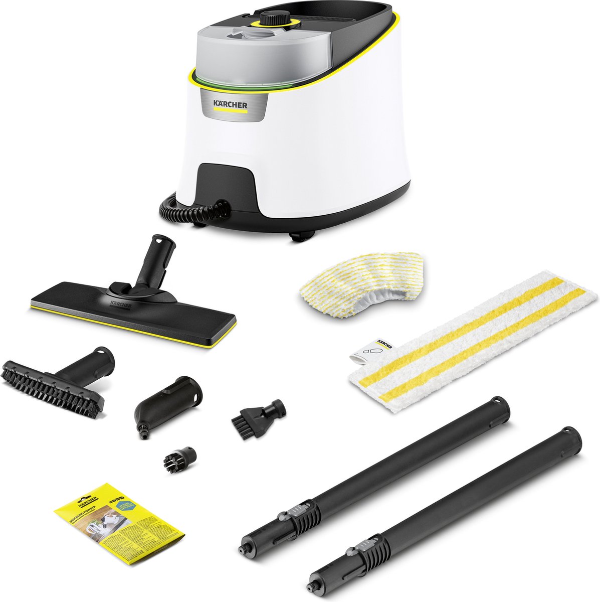 Kärcher SC 4 Deluxe Stoomreiniger - 4 bar - 2200 W - Oppvervlakteprestatie 130 m² - Reservoir 1.3 + 0.5 l - Continue vulbaar