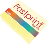 5 x Kopieerpapier fastprint A4 - 80gr - geel - 5 x 500 vel