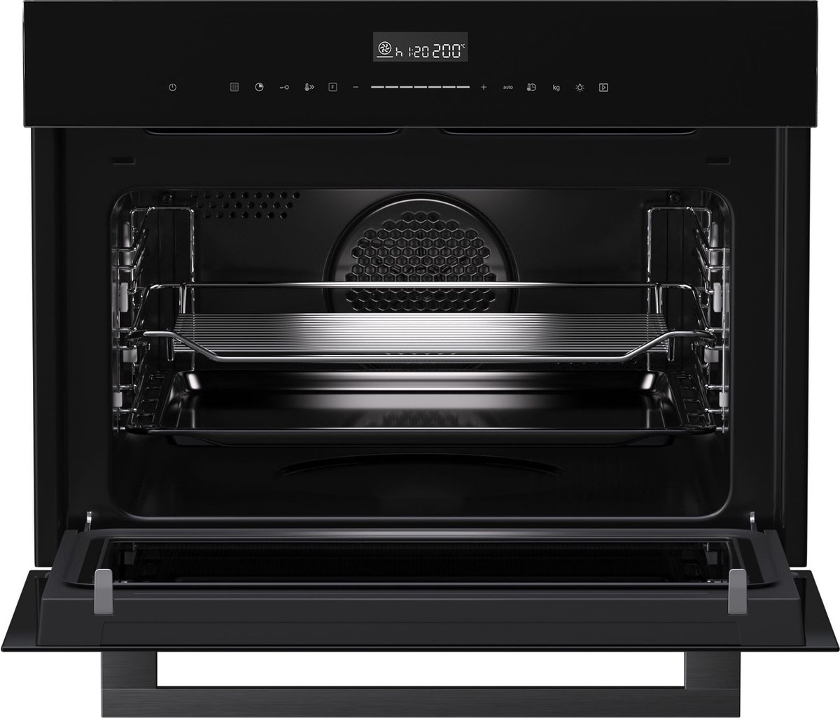 ETNA CM250ZT - Oven met magnetronfunctie - Nis 45 cm - Zwart glas - Combi Magnetron — afbeelding 4