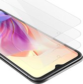 Cadorabo 3x Screenprotector geschikt voor Oscal C80 - Beschermende Pantser Film in KRISTALHELDER - Getemperd (Tempered) Display beschermend glas in 9H hardheid met 3D Touch