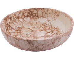 Bowls and Dishes Espuma Aardewerk Schaal | Kom | Bowl | Fruitschaal | Saladeschaal | Woonaccessoire - Ø 23 cm Terra
