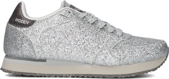 Woden Ydun Icon Glitter Lage sneakers - Dames - Grijs - Maat 37