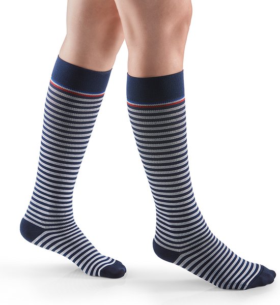 Sigvaris Highlight Marinière Bas de Compression Homme-Long-Taille