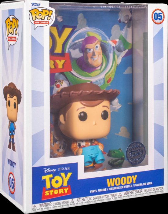 Funko Pop! Disney: Toy Story - Woody with Lenny the Binoculars VHS