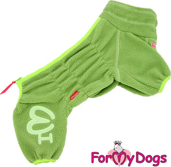 ForMyDogs honden kleding, pyjama voor de teef, maat 18 rug lengte 36 cm
