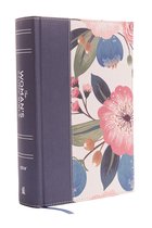 NIV, the Woman's Study Bible, Cloth Over Board, Blue Floral, Full-Color