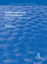 Routledge Revivals- Religion and Social Transformations