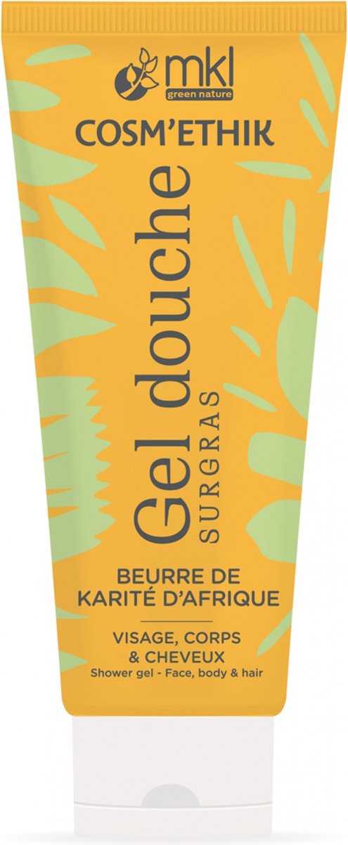 Goedkoopste MKL Green Nature Cosm'Ethik Supervette Douchegel Afrikaanse Sheaboter 200 ml
