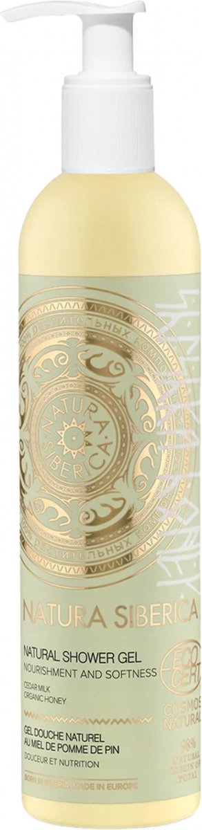 Natura Siberica Pinecone Honing Natuurlijke Douchegel 400 ml