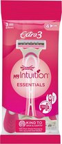 Wilkinson MyIntuition Extra 3 Essentials 4 Wegwerpscheermesjes