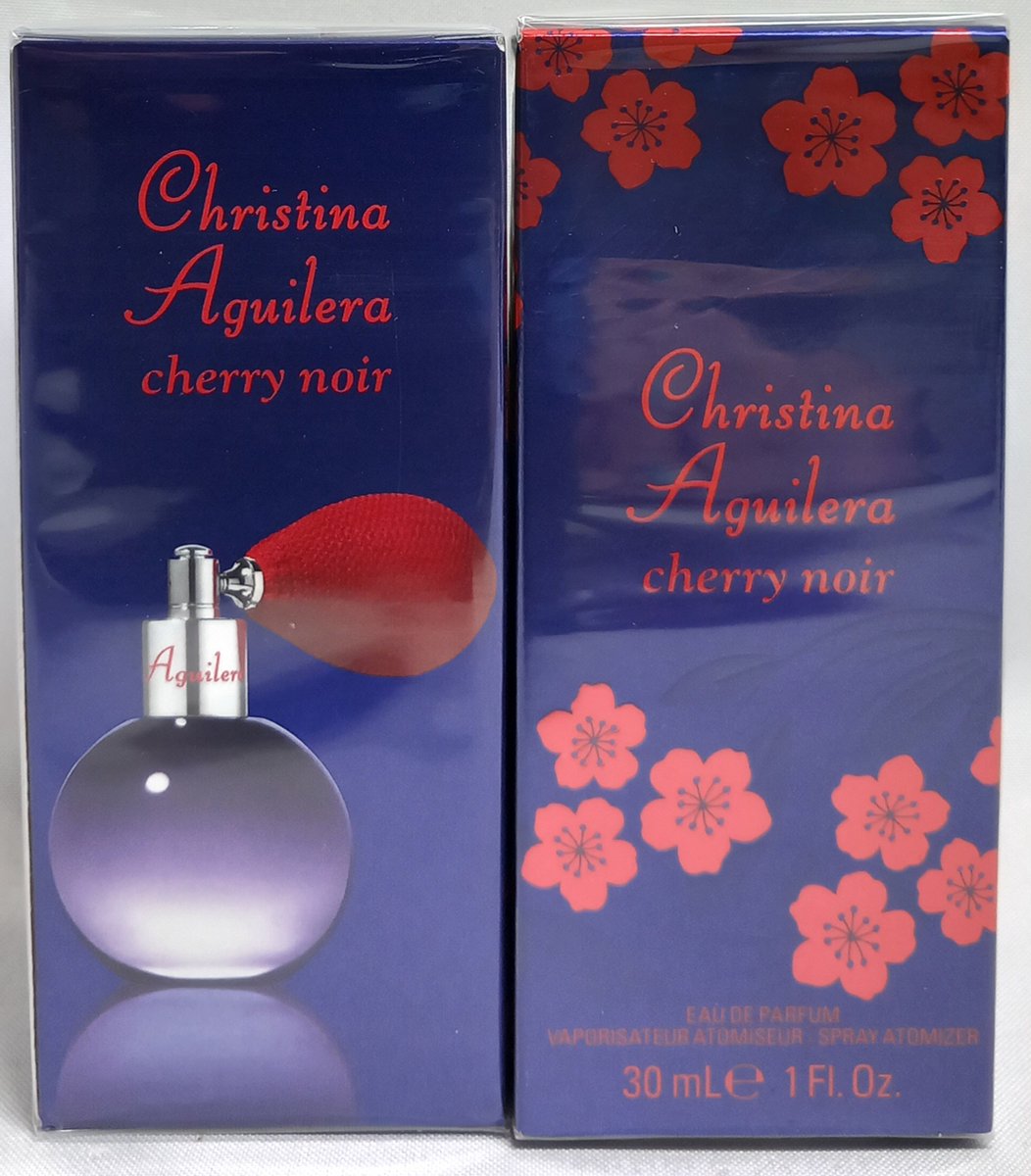 Goedkoopste Christina Aguilera - EDP - Cherry Noir - 30 ml - Dames Parfum - Eau De Parfum - Cadeau Tip - Voordeel Set 2 Stuks