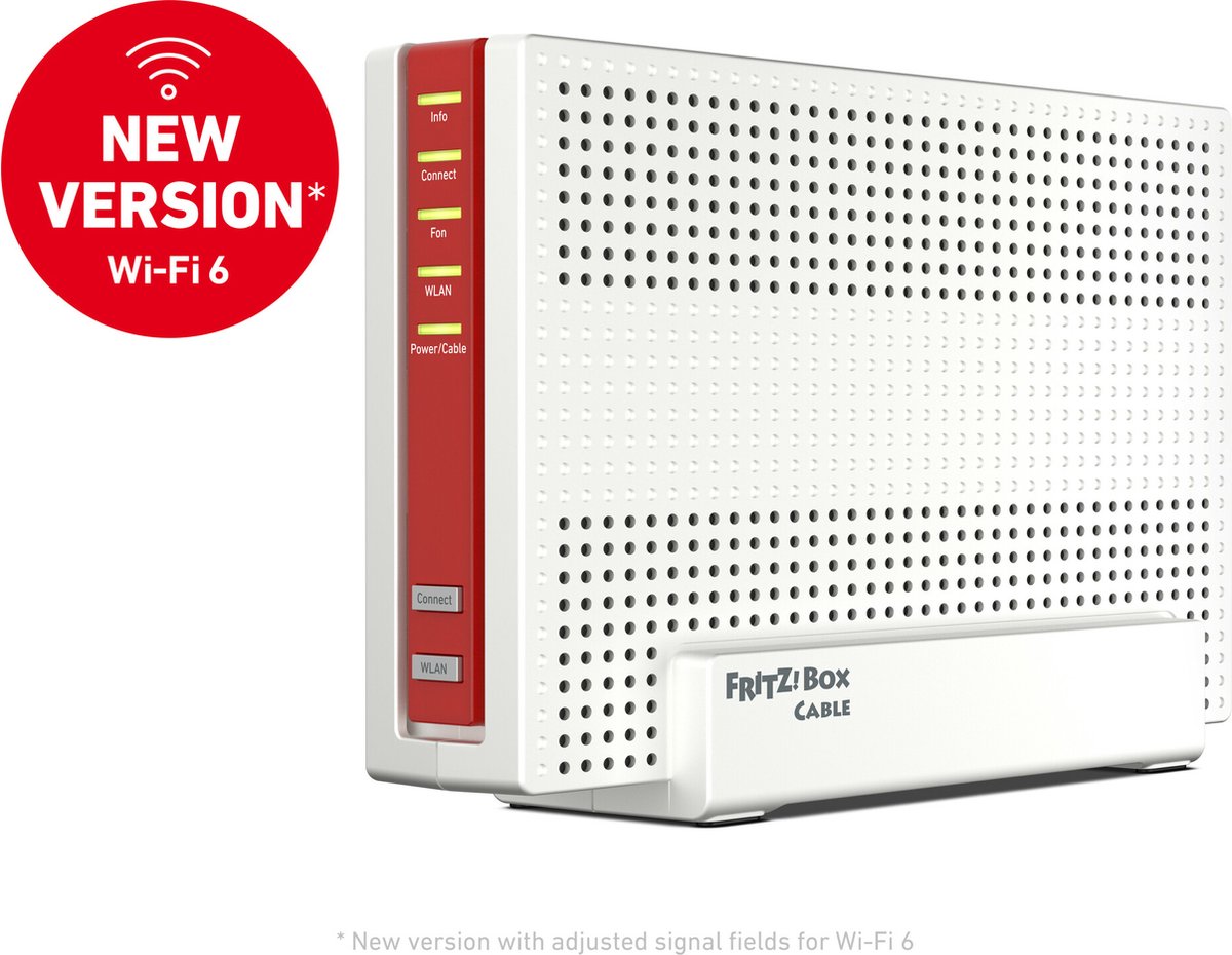 FRITZ!Box 6690 Cable: WiFi 6 router met 6000 Mbps en DOCSIS 3.1 thumbnail 2