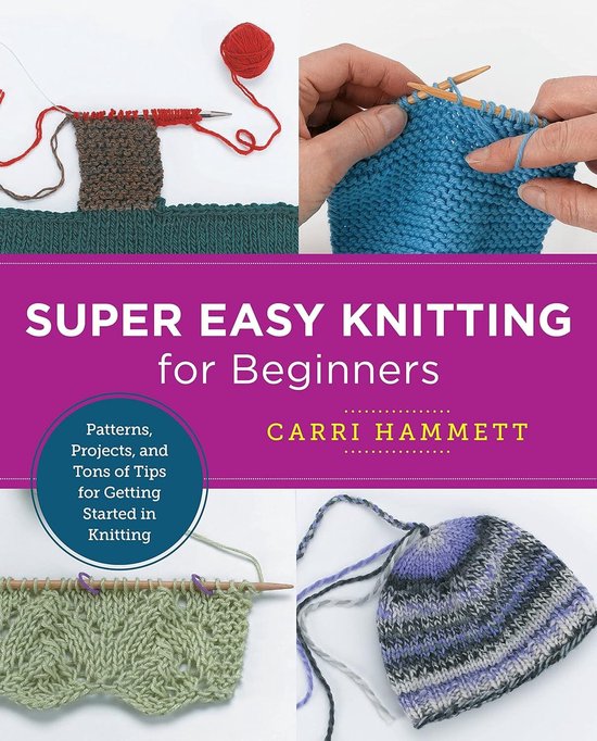 New Shoe Press- Super Easy Knitting for Beginners - cover