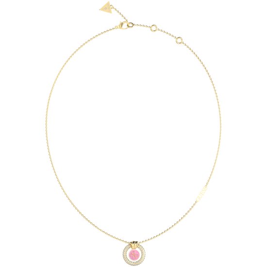 Guess Jewellery JUBN04052JWYGPKT-U Collier Doré - Rose