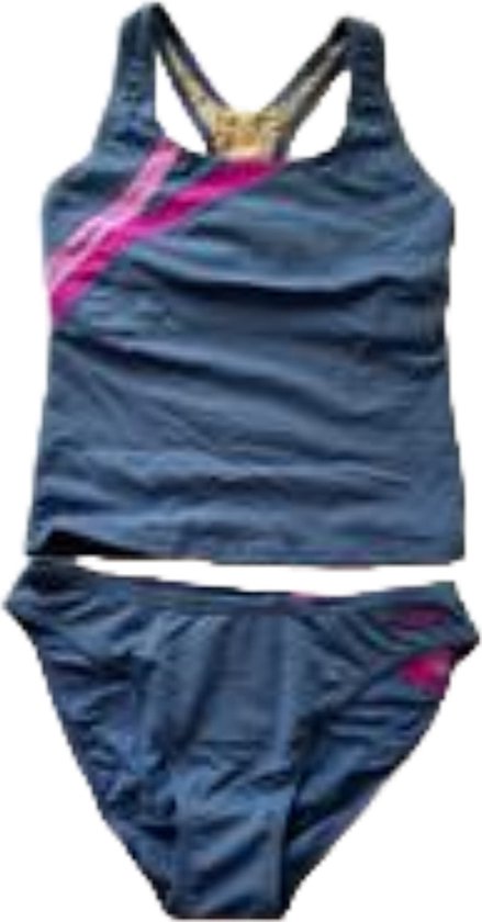 Zoggs - tankini - gris/violet - taille 38