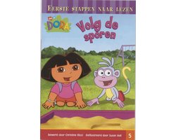 Omslag van Dora - Volg De Sporen - Eerst stappen naar lezen