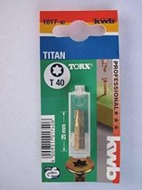 Embout KWB Titan 1/4'' Torx T40