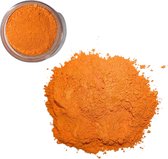 Mica poeder Oranje - 10 gram - Verpakt in zakje -Pigment poeder– Epoxy kleur - bruisballen kleurstof - Zeep kleurstof- Kleurpoeder - DIY – Voor Zeep, Kaarsen – Kleurstof - Pigment Mica pigment -