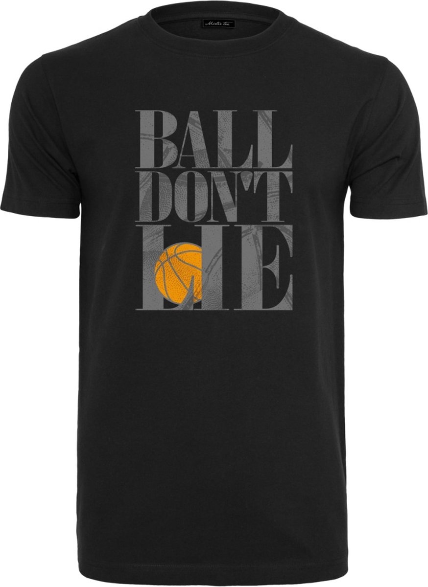 Mister Tee Ball Don’t Lie Heren T-shirt XXL Zwart