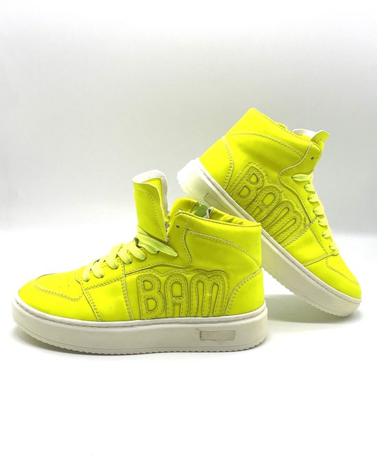 Bam sneakers voor kinderen BAM mid 36 Kinderen Geel