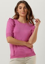 Minus Vesia Knit T-shirt Tops & T-shirts Dames - Shirt - Roze - Maat M