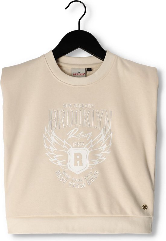 Retour June Truien & Vesten Meisjes - Sweater - Hoodie - Vest- Beige