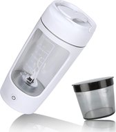 Shake électrique électrique - Shake cup - Shake cup avec mixeur - 650ml - USB-C - Wit - Must pour tous les sportifs !
