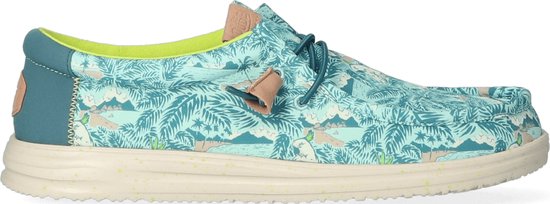 HEYDUDE Wally H2O Heren Instappers Tropical Blue/Tropical