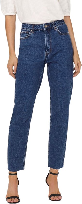 Only Dames Jeans Broeken EMILY regular/straight Fit Blauw 25W / 30L Volwassenen