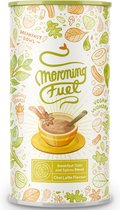 Alpha Foods Morning Fuel Ontbijt Bowl - Breakfast Bowl en Smoothie Bowl gemaakt van Havermout en Groentemix, Veganistische en Voedingsstofrijke Ontbijt en Maaltijd Bowl poeder van 500 gram voor 10 shakes of porties, met Chai Latte