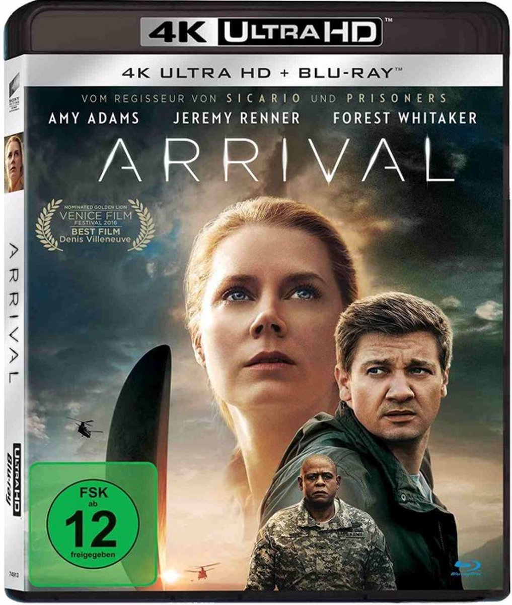 Arrival [Blu-Ray 4K]+[Blu-Ray]-