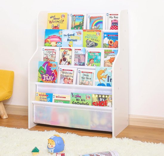 CLP Melfa Boekenkast - Boekenrek - Kind - Kinderkamer -, Maat:60 cm