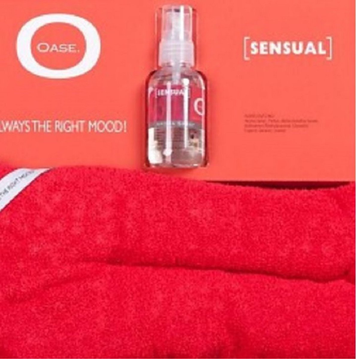 Goedkoopste Oase - sensual- kersenpitkussen - met Aroma spray