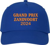Cap - Pet Grand Prix Zandvoort - Unisex - Blauw met Oranje