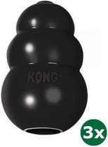 Kong extrême noir 3x Petit 4.5x4.5x7.5 cm