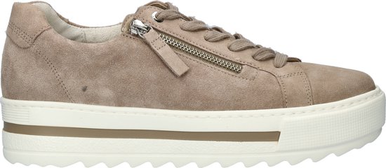 Gabor Sneakers taupe Suede - Dames - Maat 39