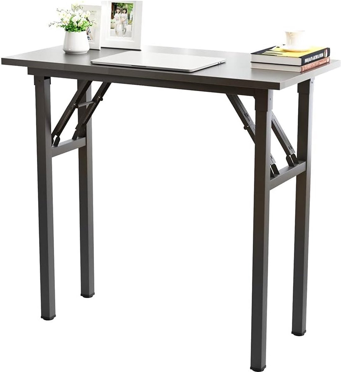 SogesHome Kleine klaptafel, 80 x 40 cm, klaptafel, compacte tafel, pc